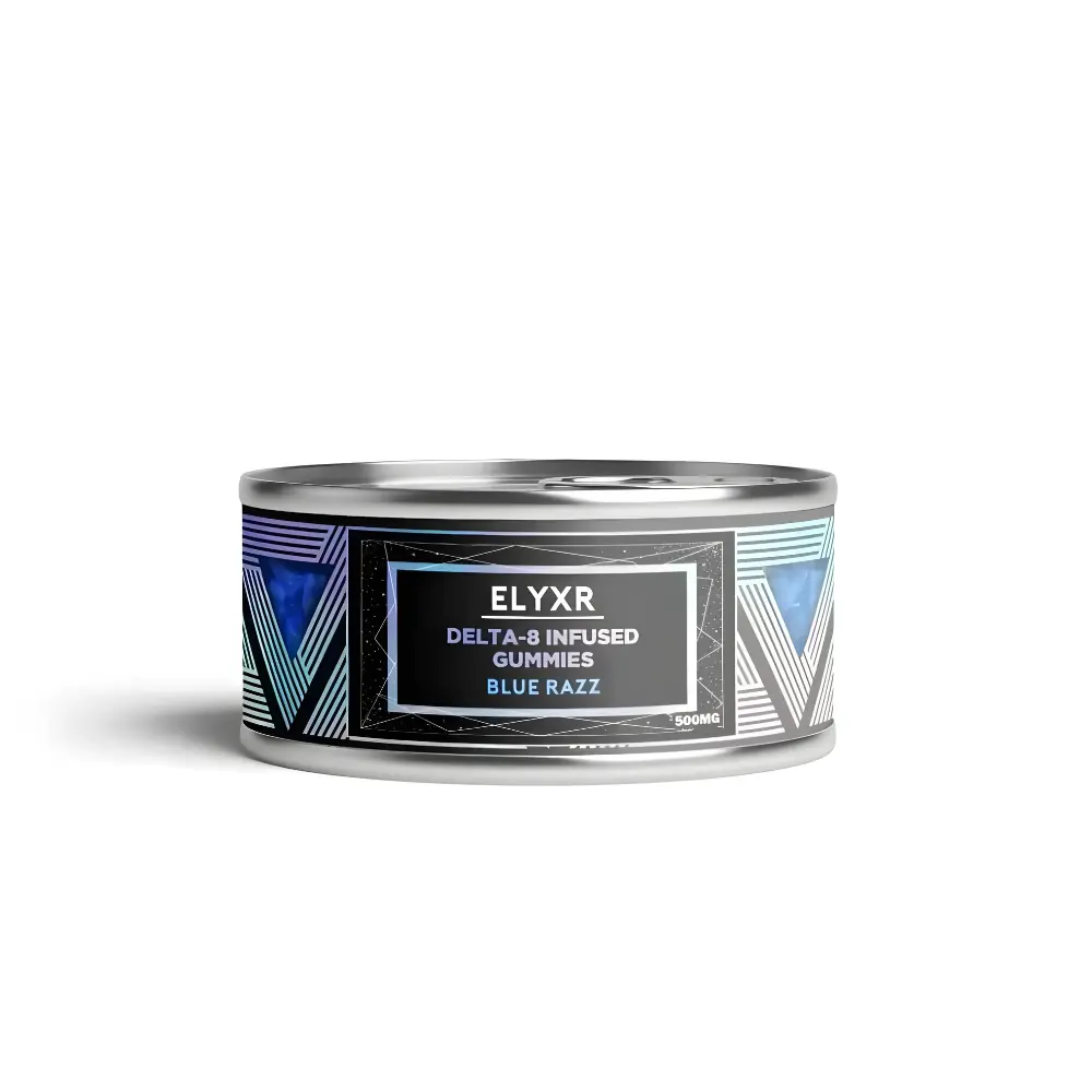 Delta 8 Gummies - Blue Razz Flavor