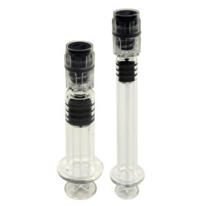 Shop Premium 1ML Glass Dab Syringe - Fat and Skinny