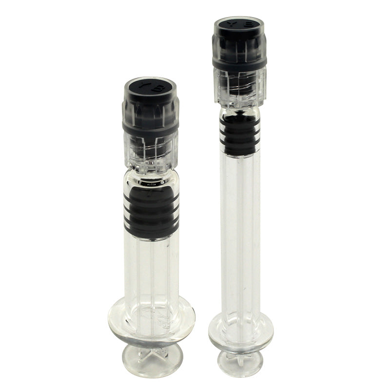 Shop Premium 1ML Glass Dab Syringe - Fat and Skinny