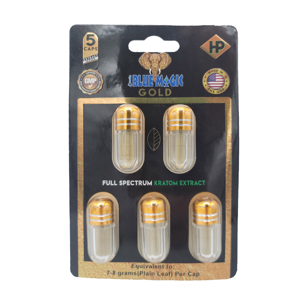 Kratom Extract Gold 5 Caps