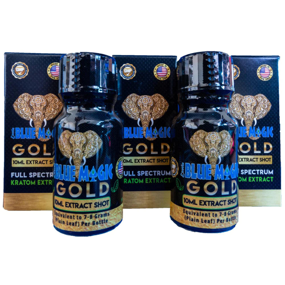 Kratom Kava Gold Extract Shot - 10ml