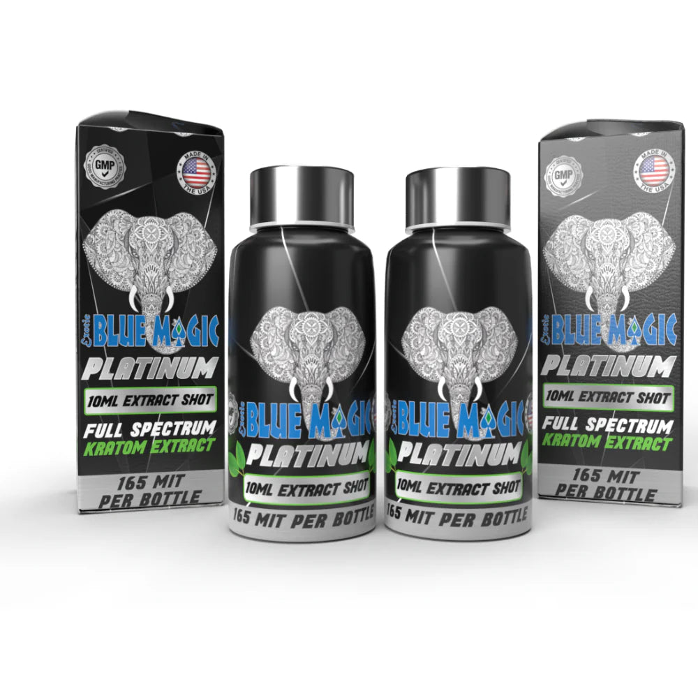 Kratom Kava Gold Extract Shot Platinum- 10ml