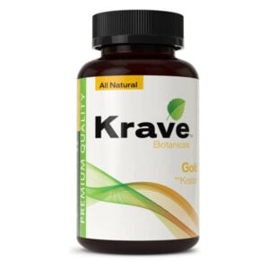 Krave Kratom Capsules Gold  - 150ct