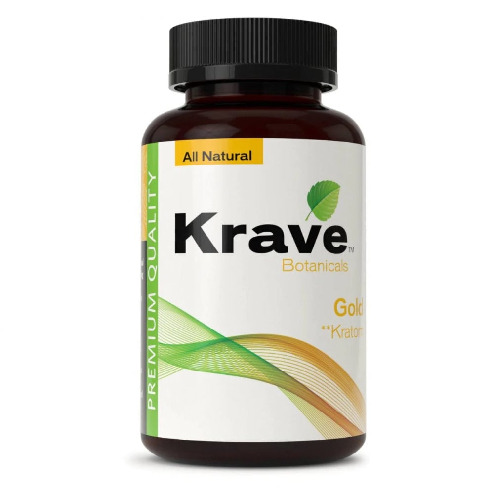Krave Kratom Capsules Gold  - 150ct