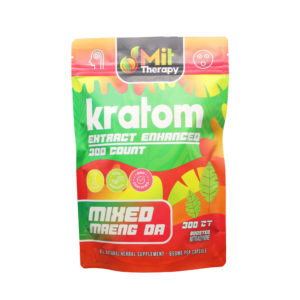 Mit Therapy Kratom Capsules Mixed Maeng Da  - 300ct