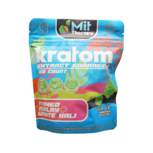 Mit Therapy Kratom Capsules Mixed Malay White Kali  - 150ct