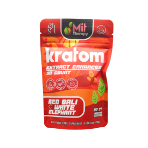 Mit Therapy Kratom Capsules Red Bali  - 90ct