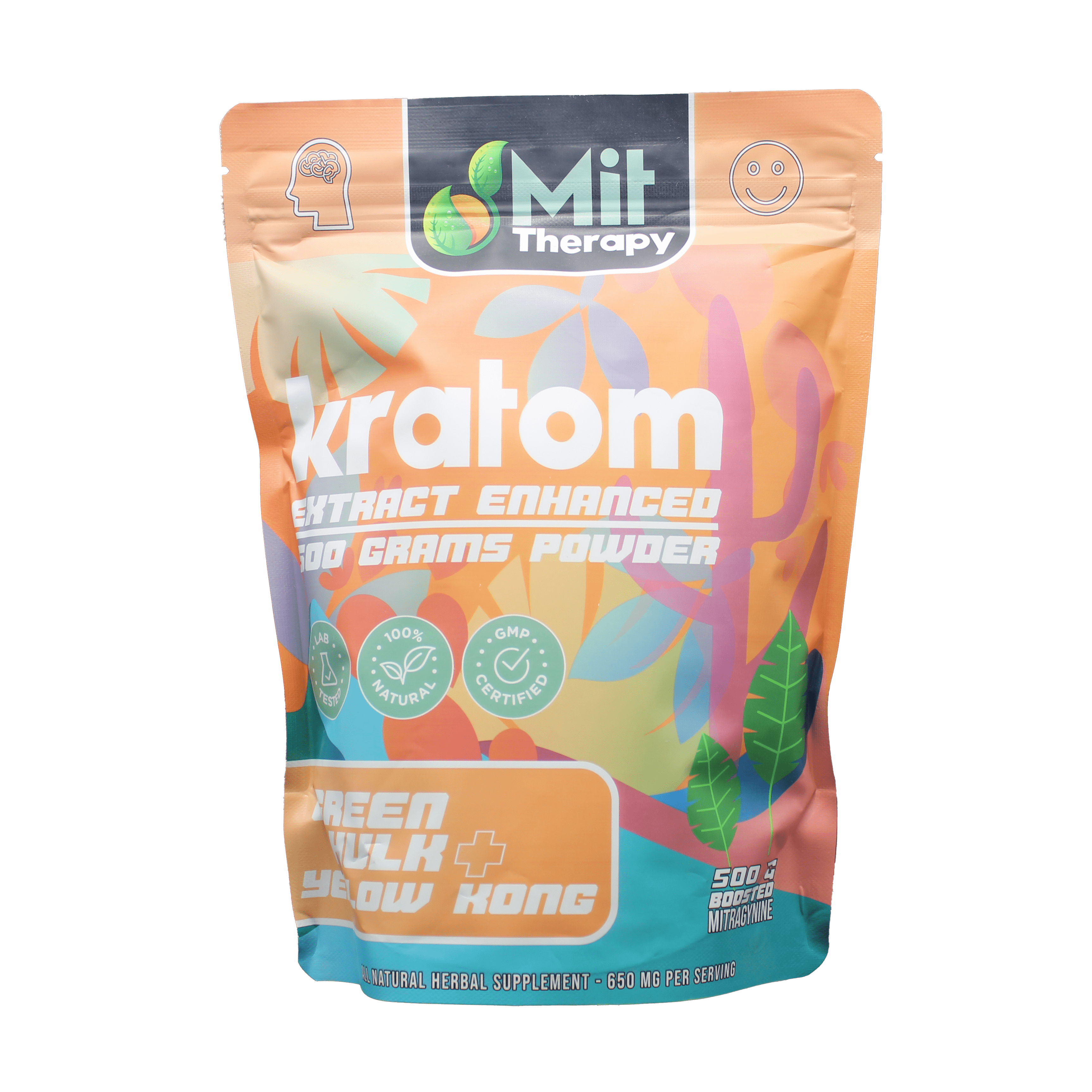 Mit Therapy Kratom Powder Green Hulk Yellow Kong  - 500gr