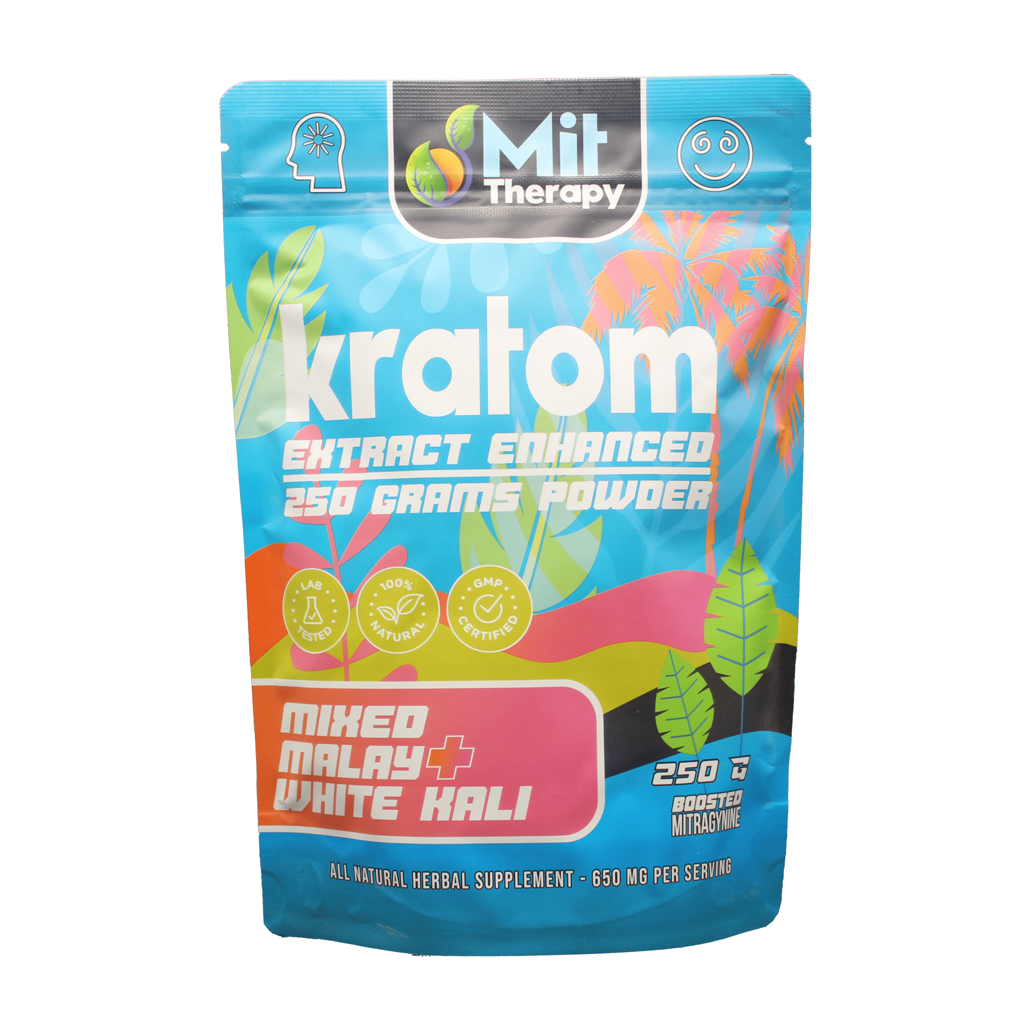 Mit Therapy Kratom Powder Mixed Malay White Kali - 250gr