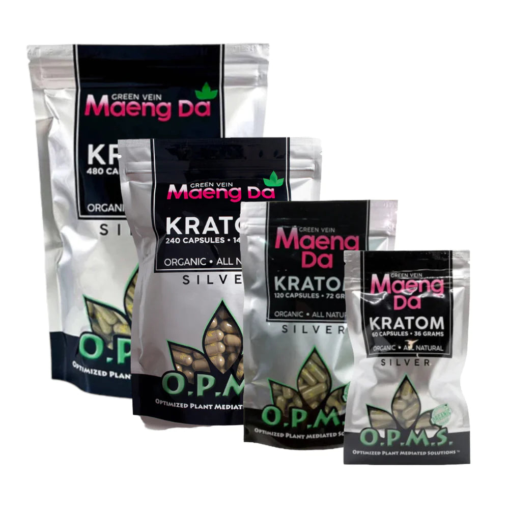 O P M S Kratom Capsules Maeng Da