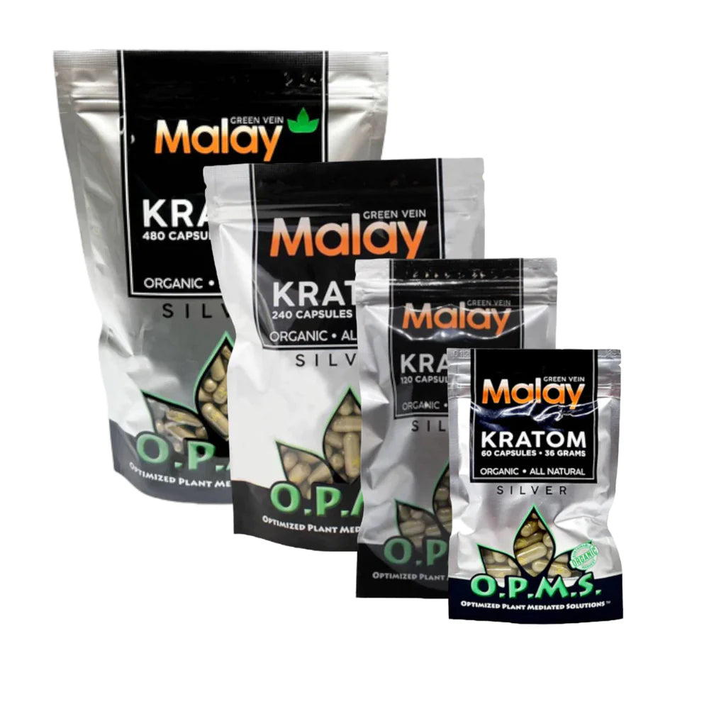 O P M S Kratom Capsules Malay