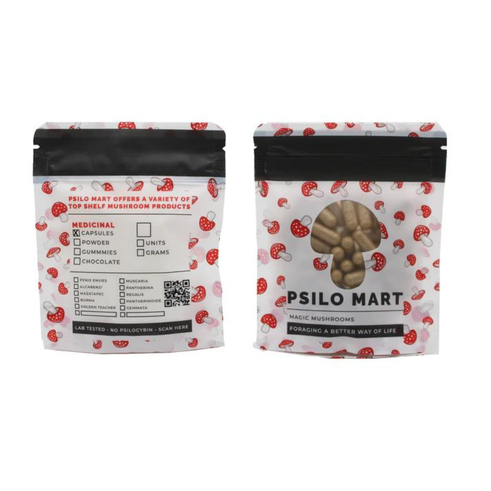 Psilo Mart Magic Mushroom Microdose Capsules -500mg