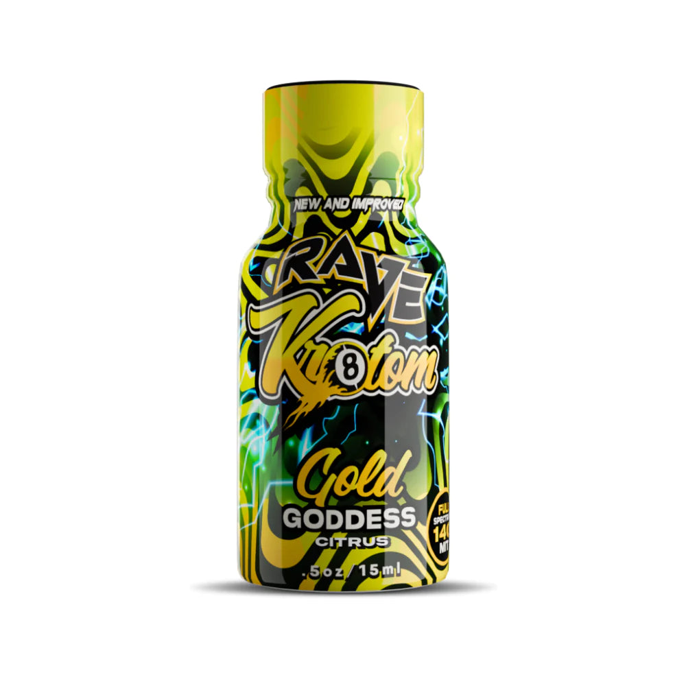 Rave Kratom Shots Gold  - 15ml