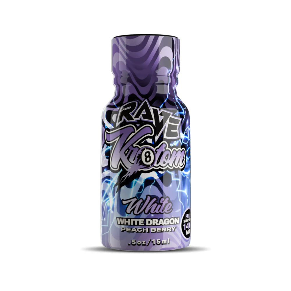 Rave Kratom Shots White Dragon  - 15ml