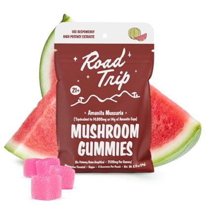 Road Trip Amanita Muscaria Mushroom Gummies (8 Count)