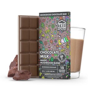 Tre House Magic Mushroom Chocolate Bar Chocolate Milk - 50g