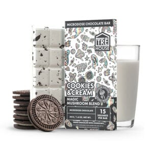 Tre House Magic Mushroom Chocolate Bar Cookies and Cream - 50g