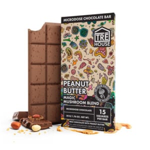Tre House Magic Mushroom Chocolate Bar Peanut Butter - 50g