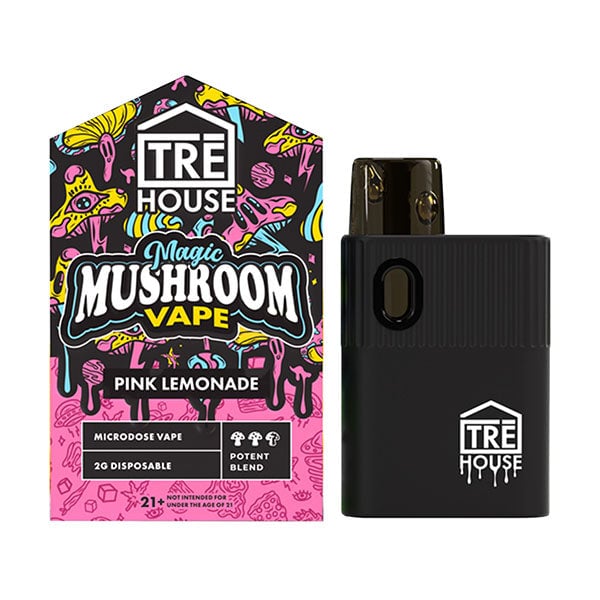 Tre House Magic Mushroom Disposable Pink Lemonade - 2000mg