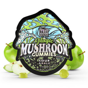 Tre House Magic Mushroom Gummies Sour Apple