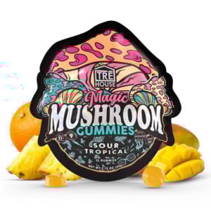 Tre House Magic Mushroom Gummies Sour Tropical