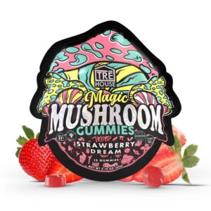 Tre House Magic Mushroom Gummies Strawberry