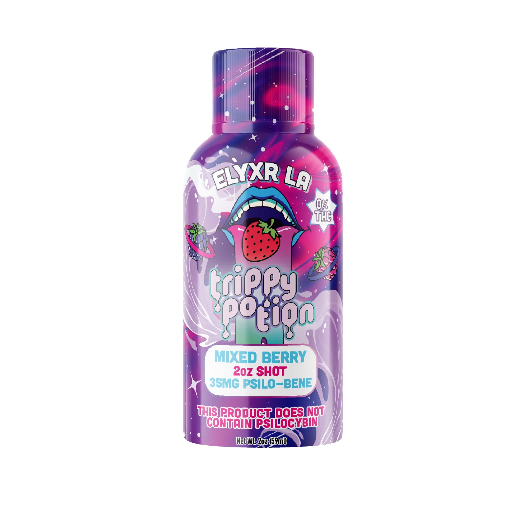 Trippy Potion Shot Psilo Bene Mixed Berry - 35mg