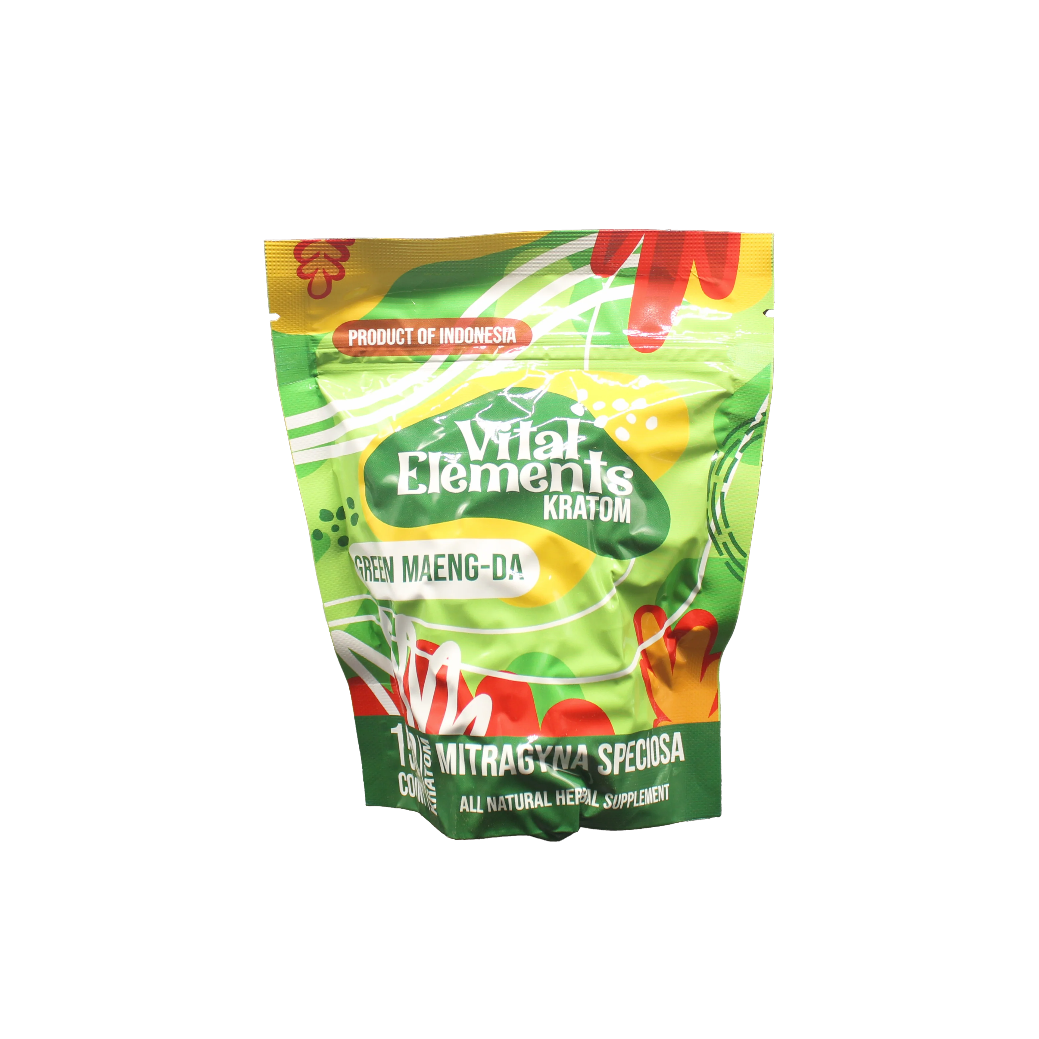 Vital Elements Kratom Capsules Green Maeng Da  - 150ct