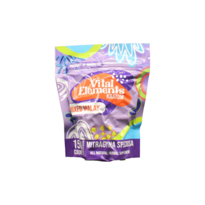 Vital Elements Kratom Capsules Mixed Malay  - 150ct
