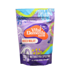 Vital Elements Kratom Capsules Mixed Malay  - 300ct