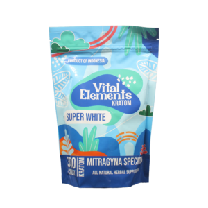Vital Elements Kratom Capsules Super White  - 300ct