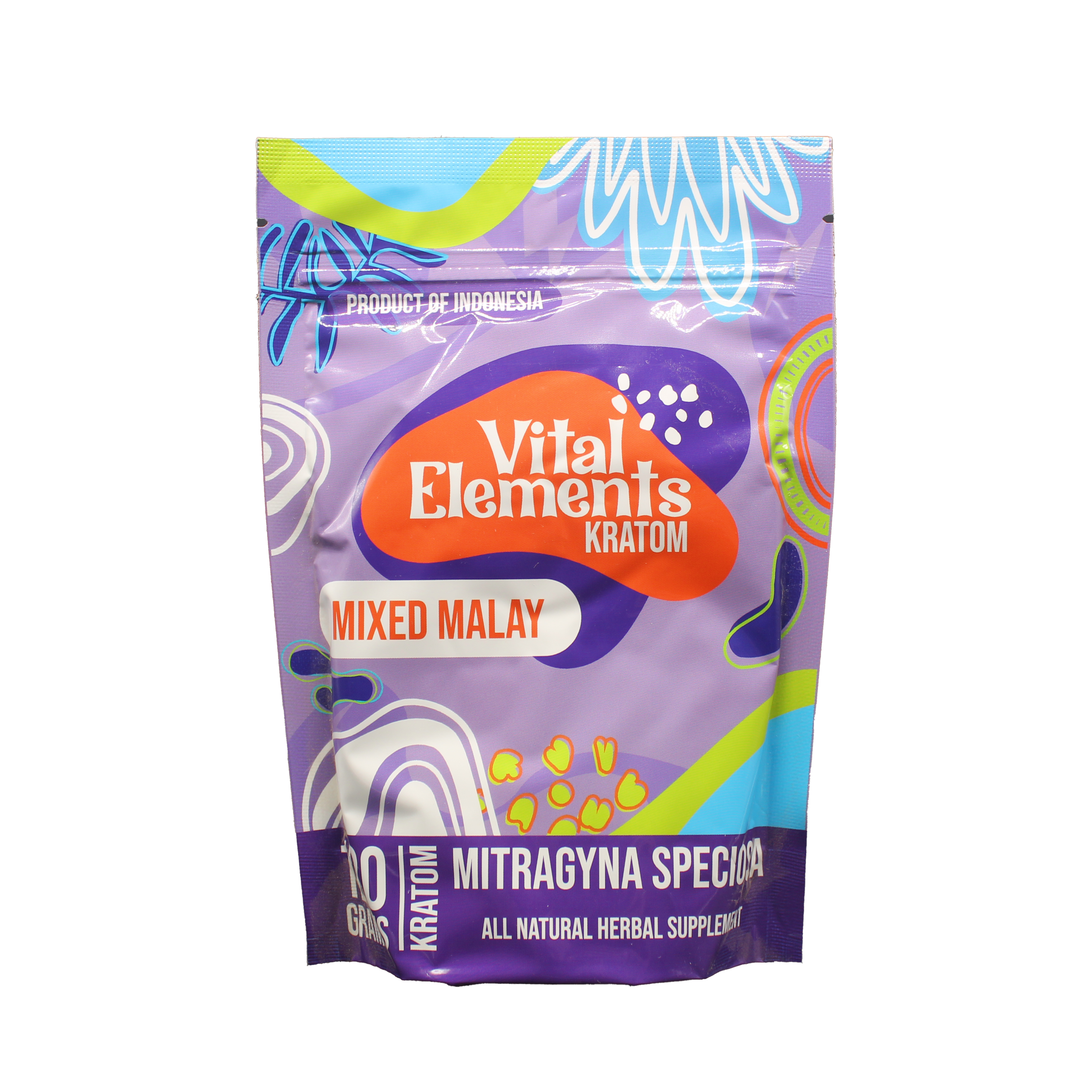 Vital Elements Kratom Powder Mixed Malay - 120gr