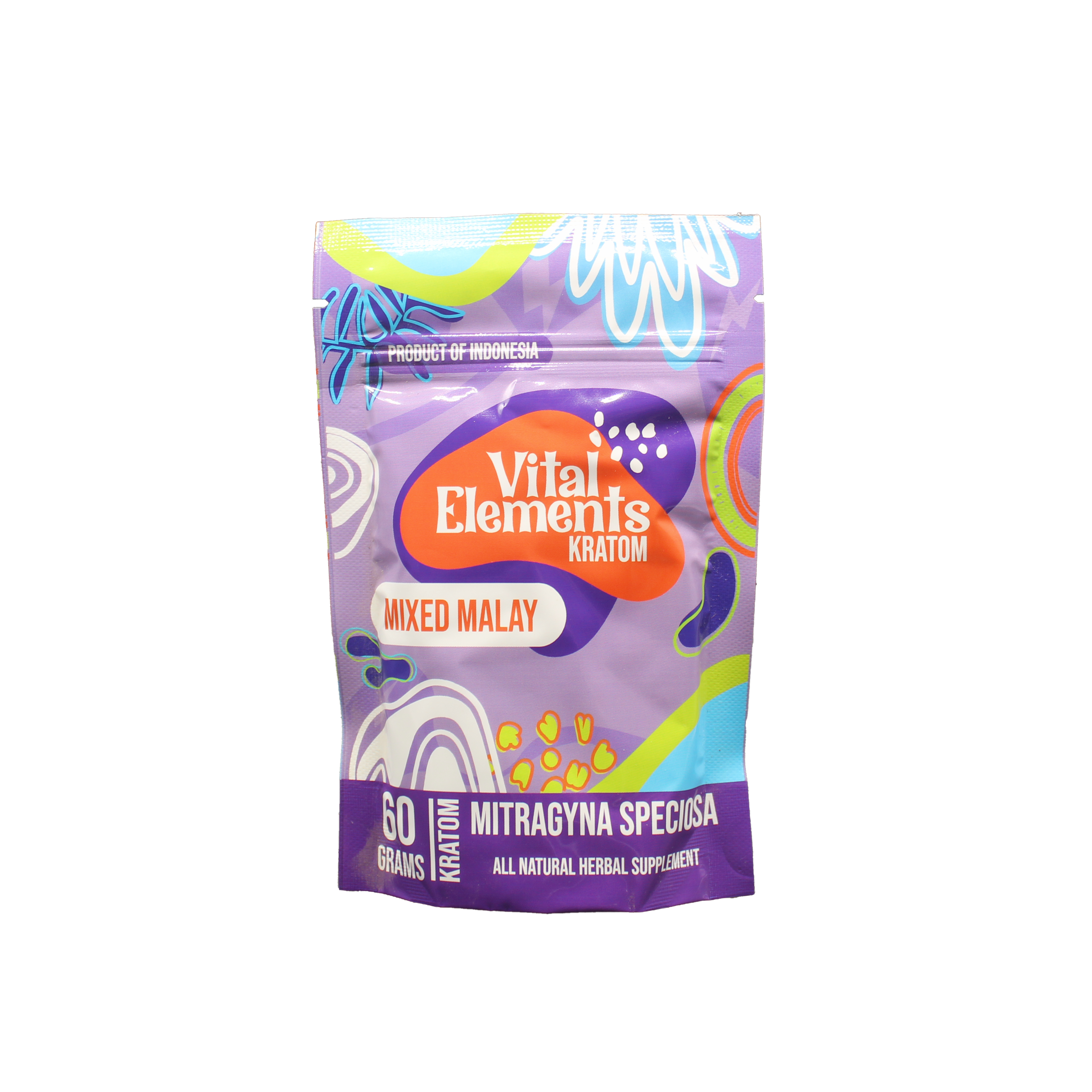 Vital Elements Kratom Powder Mixed Malay - 60gr