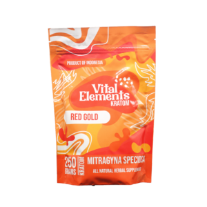 Vital Elements Kratom Powder Red Gold -250gr