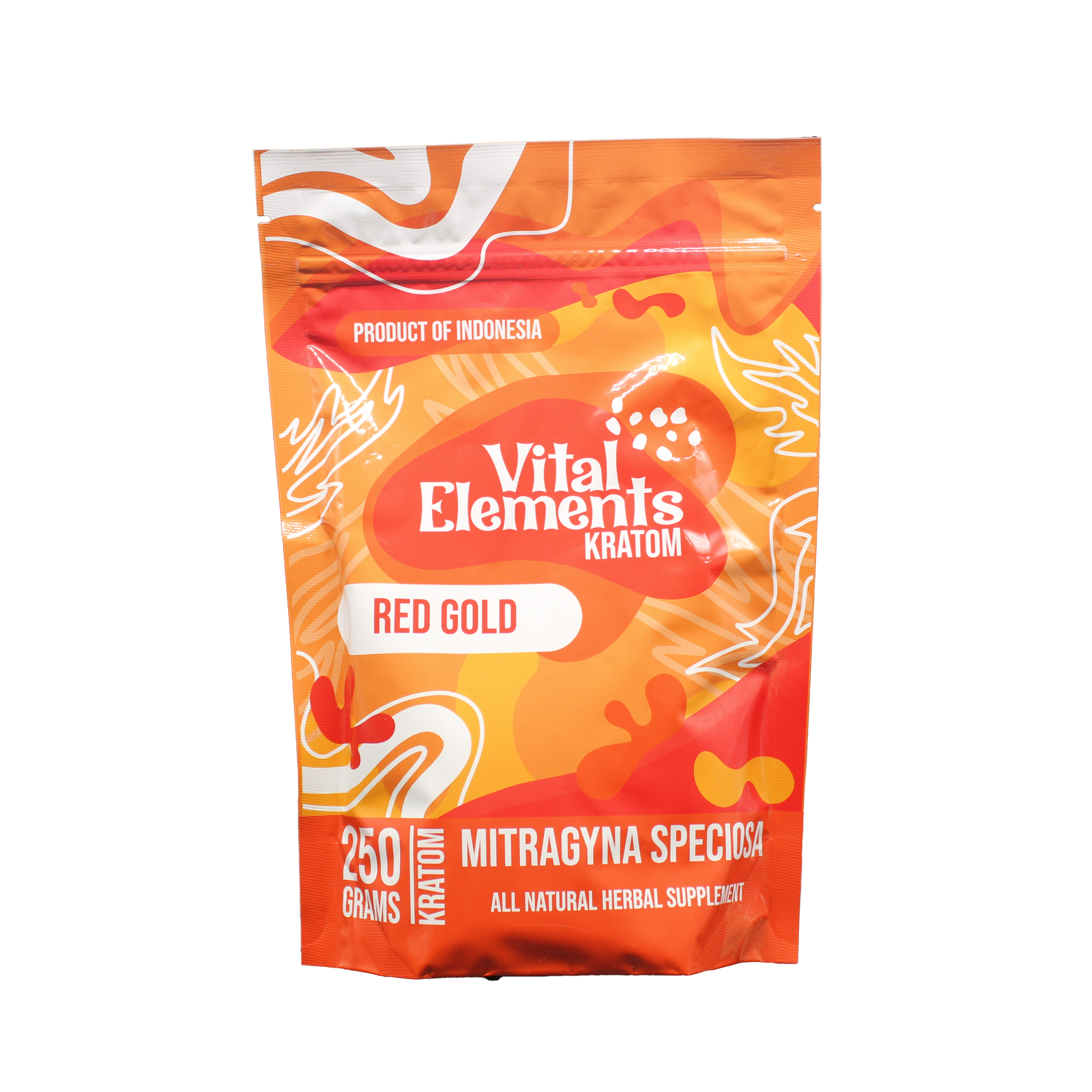 Vital Elements Kratom Powder Red Gold -250gr