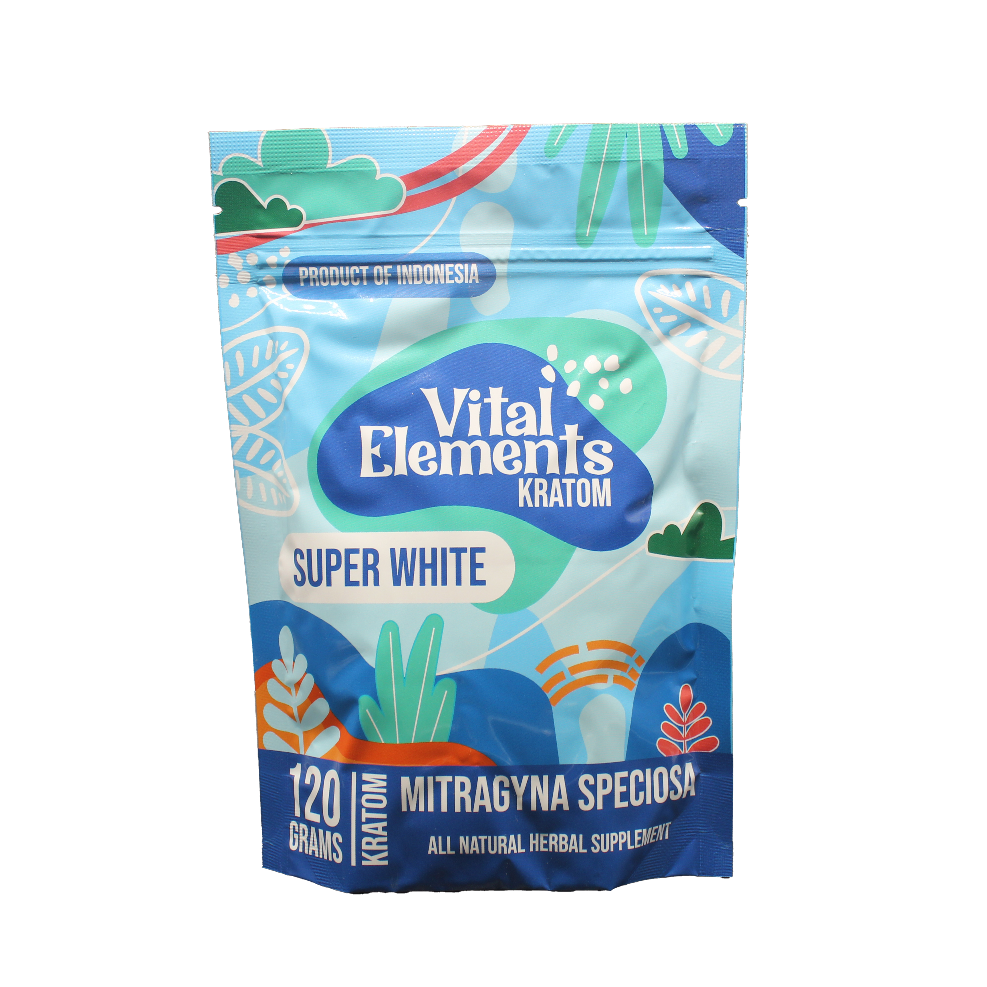 Vital Elements Kratom Powder Super White  - 120gr