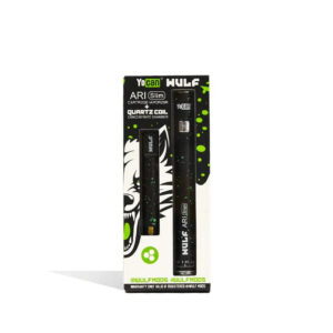 Wulf Mods ARI Slim concentrate kit in black with green spatter, retail packaging