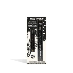 Wulf Mods ARI Slim concentrate kit in black with white spatter, boxed packaging