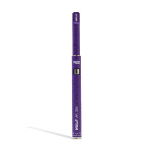 Wulf Mods ARI Slim concentrate pen in purple with black spatter finish