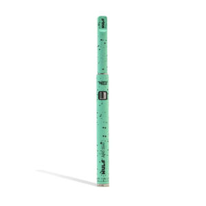 Wulf Mods ARI Slim concentrate pen in teal with black spatter finish, upright