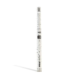 Wulf Mods ARI Slim concentrate pen in white with black spatter finish