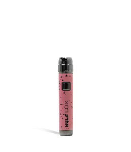 Wulf Mods LUX cartridge vaporizer pen in pink with black spatter finish