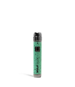 Wulf Mods LUX cartridge vaporizer pen in teal with black spatter finish