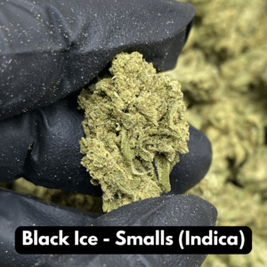 Natural THC-A Flower Indica Black Ice Smalls