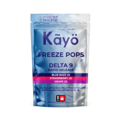 The Hemp Doctor Kayo Delta 9 Freeze Pops (25mg)