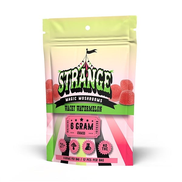 Strange magic mushroom nerd clusters 6g and 12 pcs per bag - Wackey Watermelon