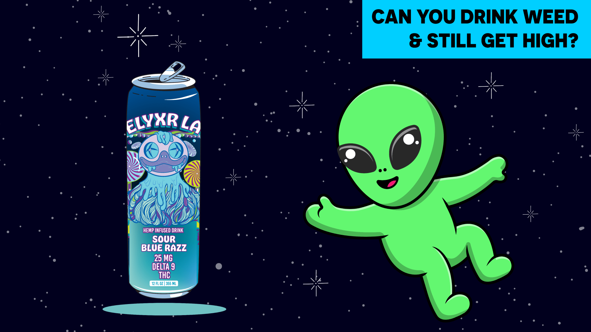 Is drinking weed can get you high
