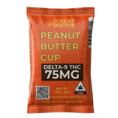 The Hemp Doctor Delta 9 Peanut Butter Cup (75mg)