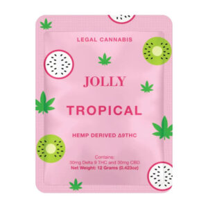 Buy Jolly 1:1 D9 Gummies - Tropical - Hemp Derived Delta 9 THC