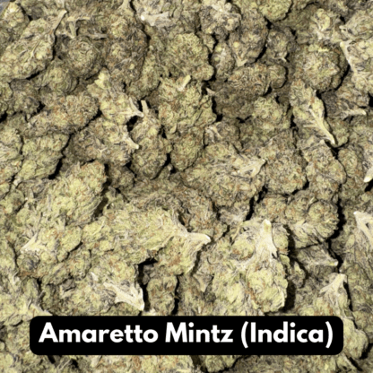 Natural THC-A Flower (Indica ~ Amaretto Mintz)